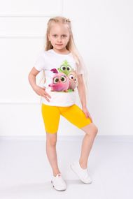 Велосипедки для дівчинки Носи своє 110 Жовтий (p-6397-73615)