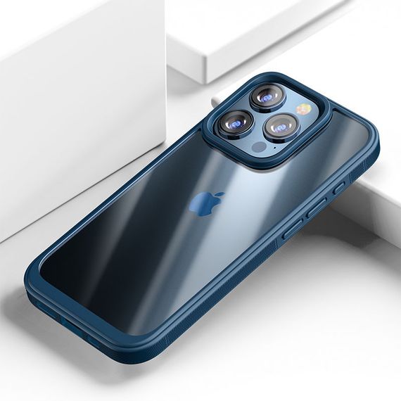 Чехол TPU+PC Pulse для Apple iPhone 15 Pro Max (6.7") Blue | Зображення 3