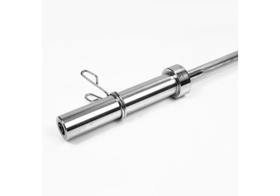 Гриф для штанги EasyFit олімпійський, рівний 2.2 м, Ø 50 мм (EF-8072) | Зображення 1