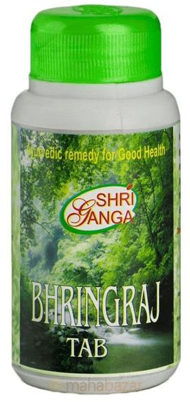 Бринградж Шрі Ганга, Bhringraj Shri Ganga, 200 таб, тонік для печінки,