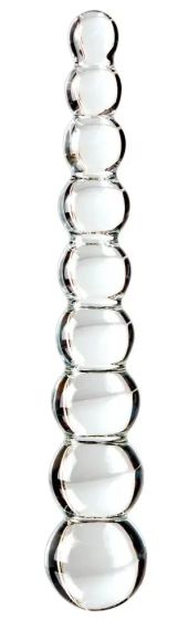 Фалоімітатор скляний Прозора куля sexstyle | Зображення 4