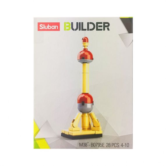 Детский конструктор Транспорт SLUBAN M38-B0795, транспорт, фигурка M38-B0795E