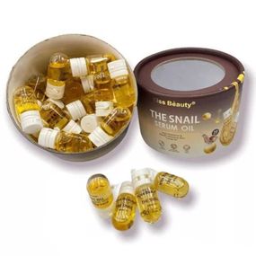Сироватка для обличчя з муцином равлика в капсулах The Snail Serum Oil 30 шт.*2 ml