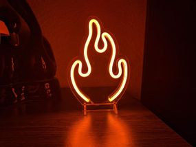 Неоновий світильник Вогник 140х190 acr-n000053