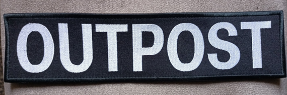 Нашивк OUTPOST (7х29см) | Зображення 1
