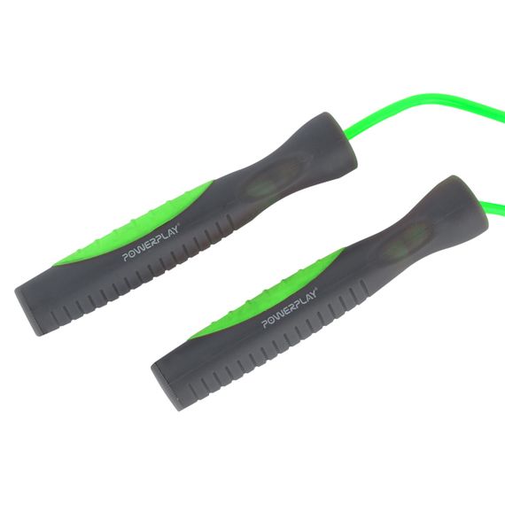 Скакалка PowerPlay 4204 Classic Jump Rope Зелена (2,7m.) | Зображення 2