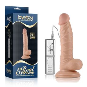 Вибратор - Real Extreme Vibrating Dildo 7.5" Sex Aura