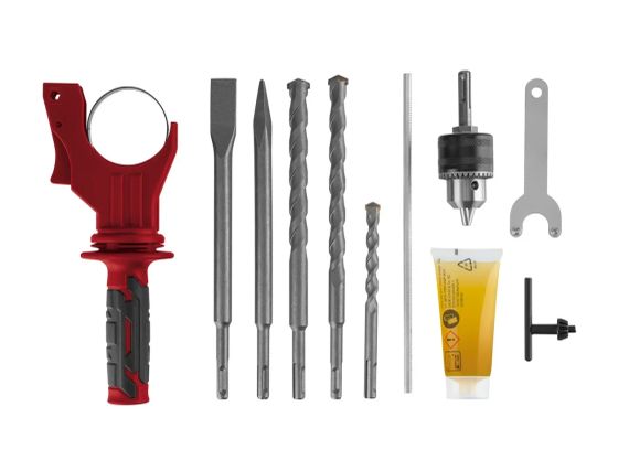 Перфоратор Parkside PBH 1550 C1, 1550 Вт з набором зубил та свердел | Зображення 2