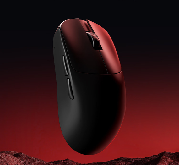 Безпровідна миша VXE MAD R MAJOR+ PAW3950 Wireless 8K, Чорна | Зображення 1