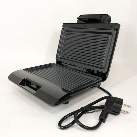 Гриль двухсторонний контактный, Прижимной гриль для булочек и сэндвичей, Грильница для стейков OT-81 | Зображення 6