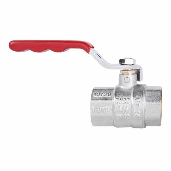 Кран кульовий Thermo Alliance Standart 3/4" ВР для води (важіль) SD600NW20PN40 | Зображення 2