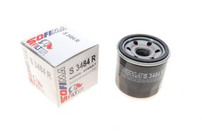 Фильтр масляный Renault Megane III 2.0CVT 09- IV 1.6TCe 16- Laguna III 2.0 3.5i 07-15 S 3484 R