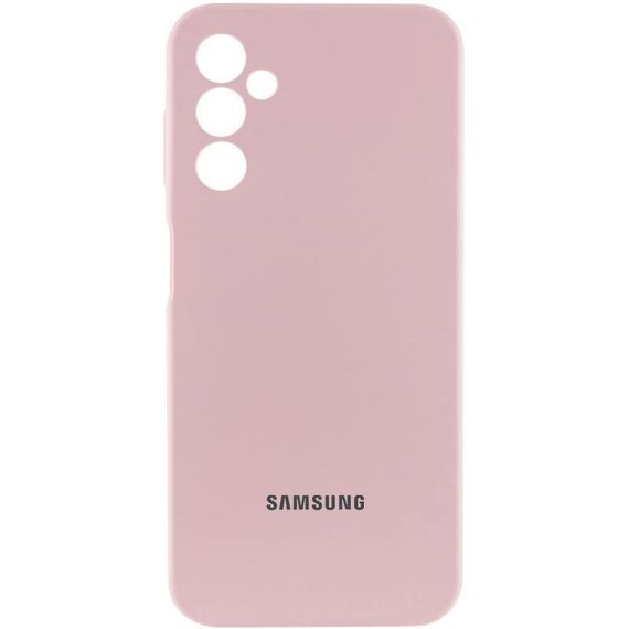 Чохол Silicone Cover Lakshmi Full Camera (AA) with logo для Samsung Galaxy A05s Рожевий / Pink Sand