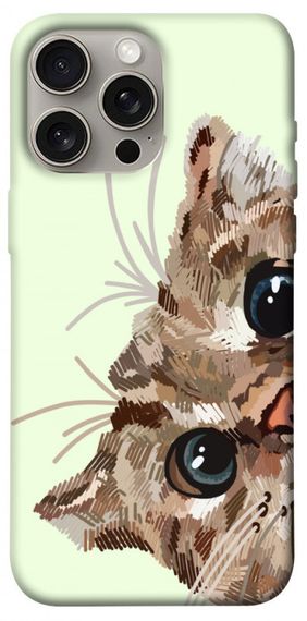 Чохол з картинкою Cat muzzle для Apple iPhone 15 Pro Max (6.7")