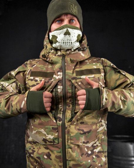 Зимний тактический костюм мультикам CORDURA  ВТ6056 | Зображення 9