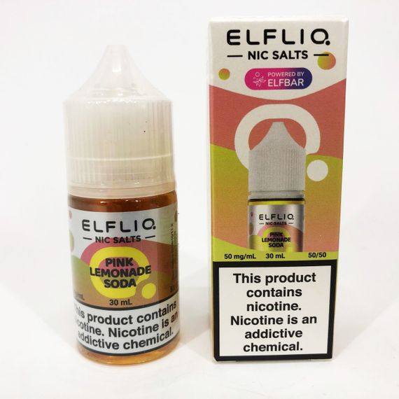 Жидкость ELFLIQ 30 мл 5%. Розовый Лимонад Сода (Pink Lemonade Soda) | Зображення 6