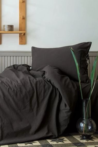 Постельное белье  Issimo Dreamers Poplin 160х220 см Antrasit