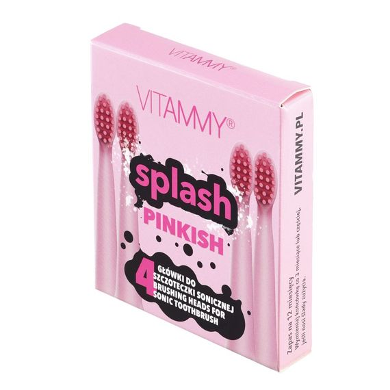 Насадки на електрощітку VITAMMY Splash pinkish, рожеві | Зображення 2