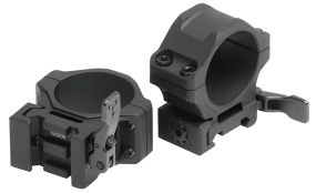 Швидкознімні кільця Leapers UTG Accu-Sync QR. d - 30 мм. Low. Picatinny