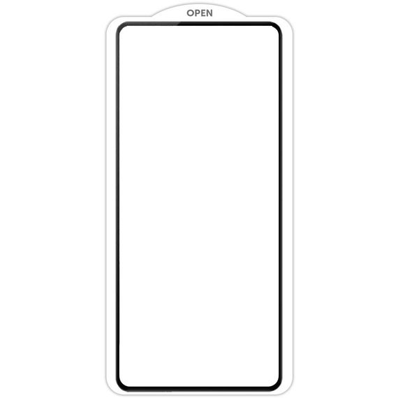 Захисне скло SKLO 5D (тех.пак) для Realme C85 Pro Чорний / Біла підкладка