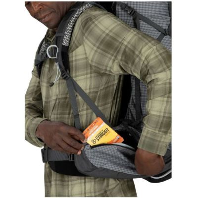 Рюкзак туристический Osprey Aether Pro 75 silver lining - S/M - сірий (009.3800) | Зображення 8