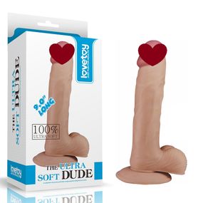 Фаллоимитатор-реалистик на присоске SOFT DUDE (22 см) Sex Aura