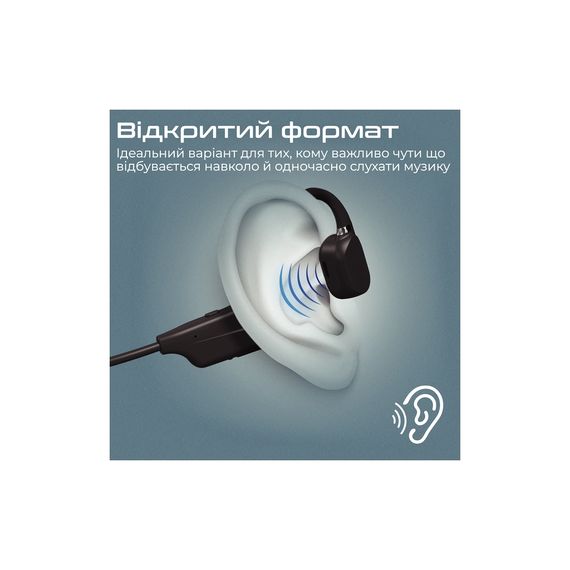 Навушники Promate Ripple Black (ripple.black) | Зображення 4
