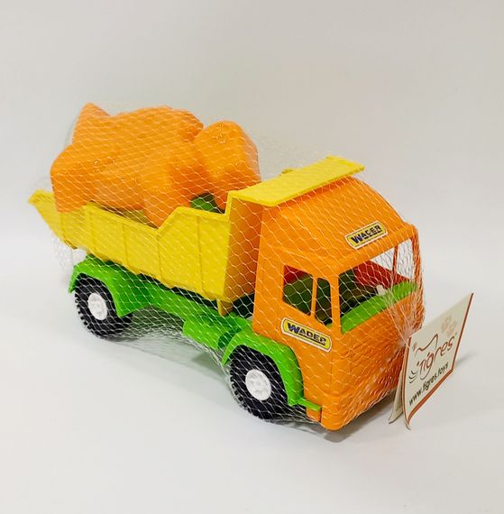 Вантажівка "Mini truck" з набором для піску 5 елементів, 39157 Тигрес (4820159391578) | Зображення 1