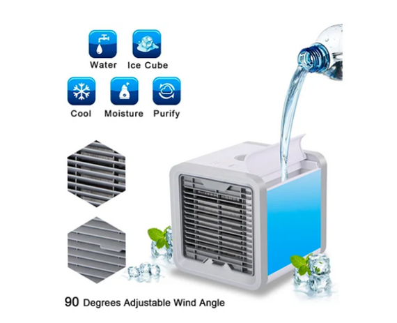 Кондиціонер Arctic Air з 3 режимами підсвічування, Портативний кондиціонер для дому   знижка