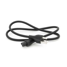 Кабель живлення USA 1m, 0.5mm, PC-184/2 B-C5 для ноутбука (американський роз'єм), Black, OEM Q25