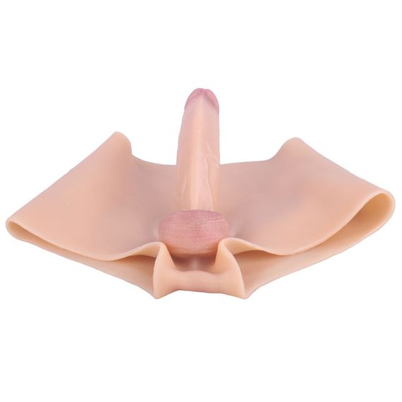 Силиконовые трусы WeLove Solid с реалистичным фаллоимитатором 3.8*16 см | Зображення 7