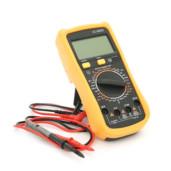 Мультиметр XTMAX VC890D, вимірювання: V, A, R, С, F, з ємнісним діодом