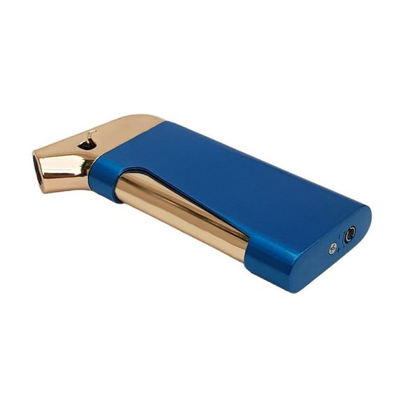 Запальничка Бокова Турбо Полум'я Turbo Lighter Blue | Зображення 2