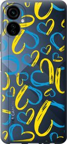 Чехол на Tecno Camon 19 Neo CH6i Сердца UA "5292u-2753-17620"