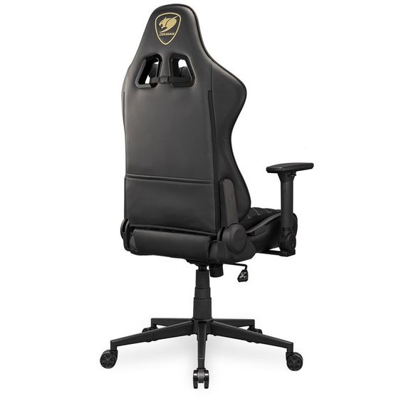Крісло ігрове Armor One V2 Gold F, чорний з золотим | Зображення 4