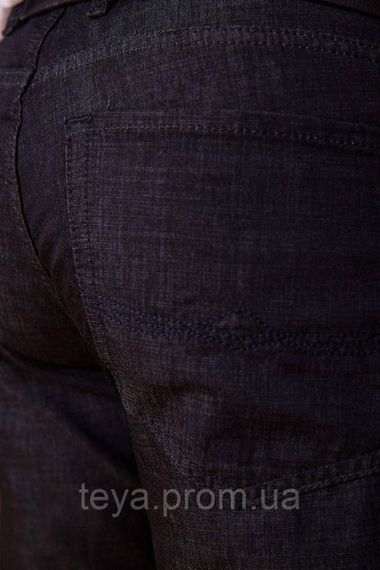 Зручні чоловічі джинси з потертостями сезон весна-літо колір грифельний розмір 36 FG_00022 | Зображення 3