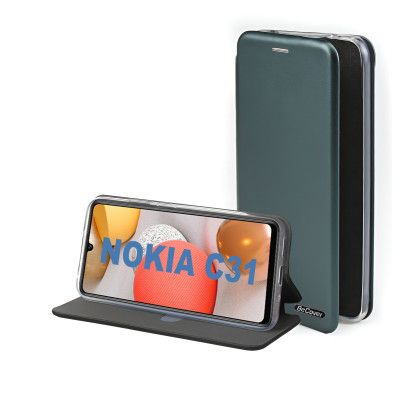 Чехол для мобильного телефона BeCover Exclusive Nokia C31 Dark Green (710247) | Зображення 5
