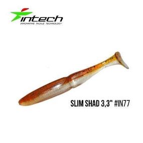 Силіконова приманка, Їстівний силікон Intech Інтеч Slim Shad 3,3"7 шт IN77