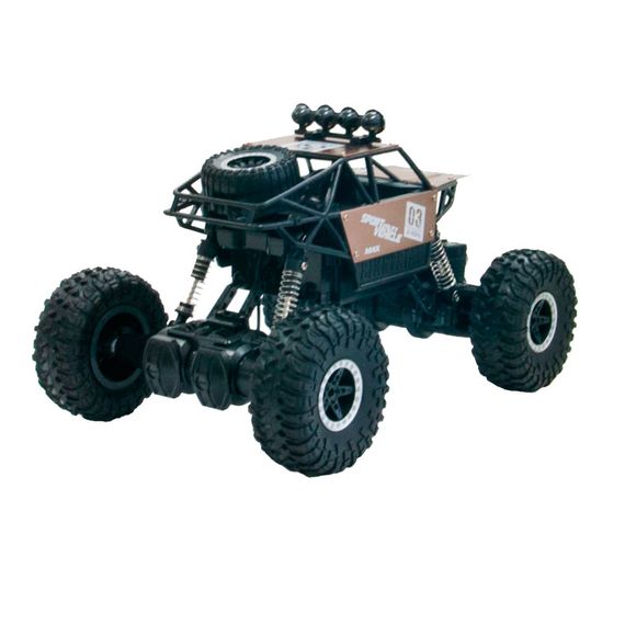 Автомобіль off road crawler на радіокеруванні коричневий | Зображення 1