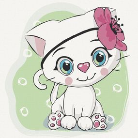 Картина за номерами. Art Craft "Кіса Белла" 30х30 см 15527-AC