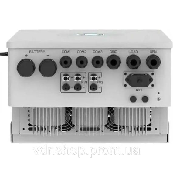 Гібридний інвертор Deye SUN-12K-SG04LP3-EU, 48 В, 12000 Вт, 3 фази (безперебійник, UPS, ДБЖ) | Зображення 2