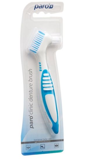 Щітка для зубних протезів paro® DENTURE BRUSH, блакитна | Зображення 1