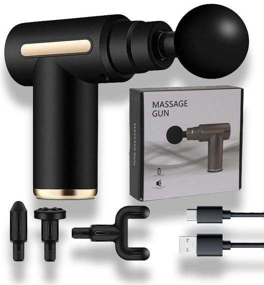 Масажер Fascial Gun RF-723X Потужний інструмент для глибокого м'язового масажу та відновлення XPRO RF-723X (46166-_224)