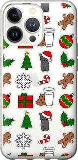 Чохол на iPhone 13 Pro Новорічний 16 із пластику FCh_012892