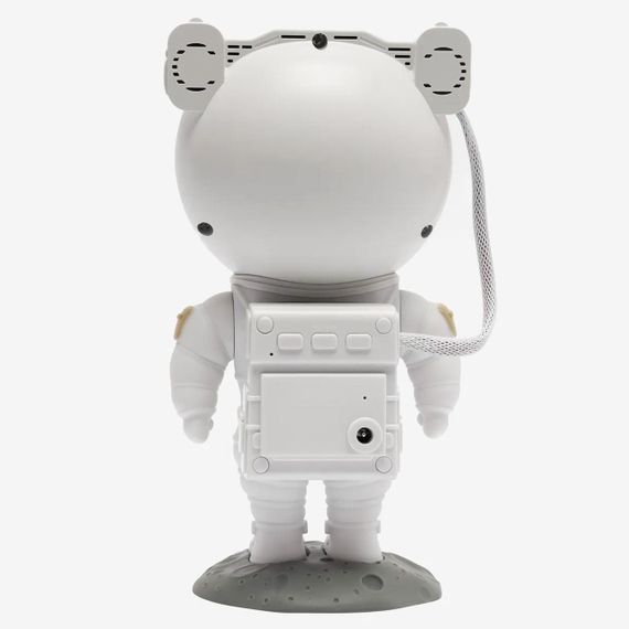 Лазерный ночник-проектор звездного неба Астронавт, от USB, с пультом / Детский светодиодный светильник | Зображення 3