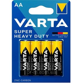 Элемент питания VARTA SUPERLIFE AA bli 4 Zinc-Carbon