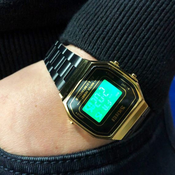 Мужские спортивные часы с гарантией SKMEI, Часы кварцевые армейские Мужские часы стильные на руку VZ-37 | Зображення 6