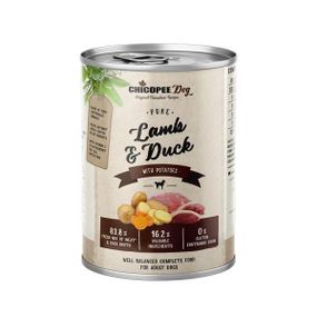 Консервы Chicopee (Чикопи) Dog Adult Pure Lamb & Duck 400 гр х 6 шт для собак ягненок с уткой