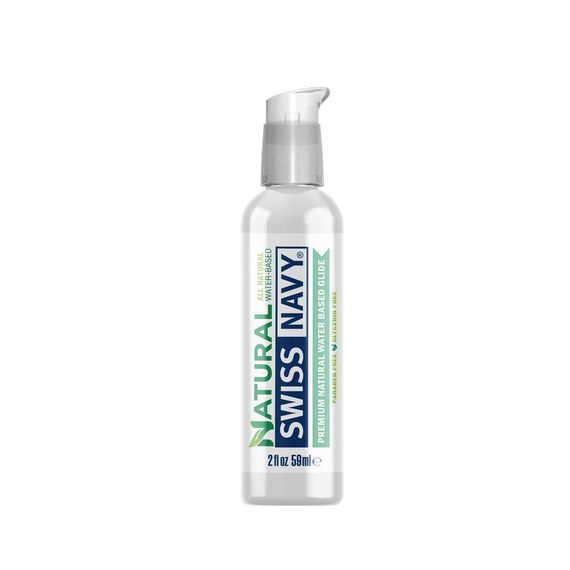 Лубрикант на водній основі Swiss Navy NATURAL All Natural, 59 мл, для чутливої ​​шкіри