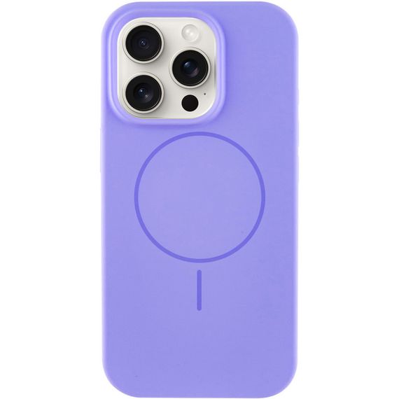 Чохол Silk Full Protective (AA) NO LOGO with Magnetic Fit для Apple iPhone 15 Pro (6.1") Бузковий / Lilac